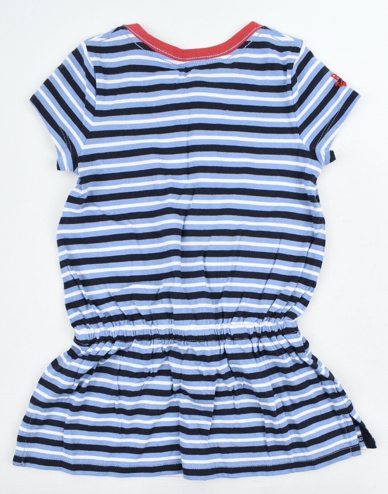 POLO RALPH LAUREN Girls' Kids' Blue Striped Cotton Summer Dress, sizes 2 years