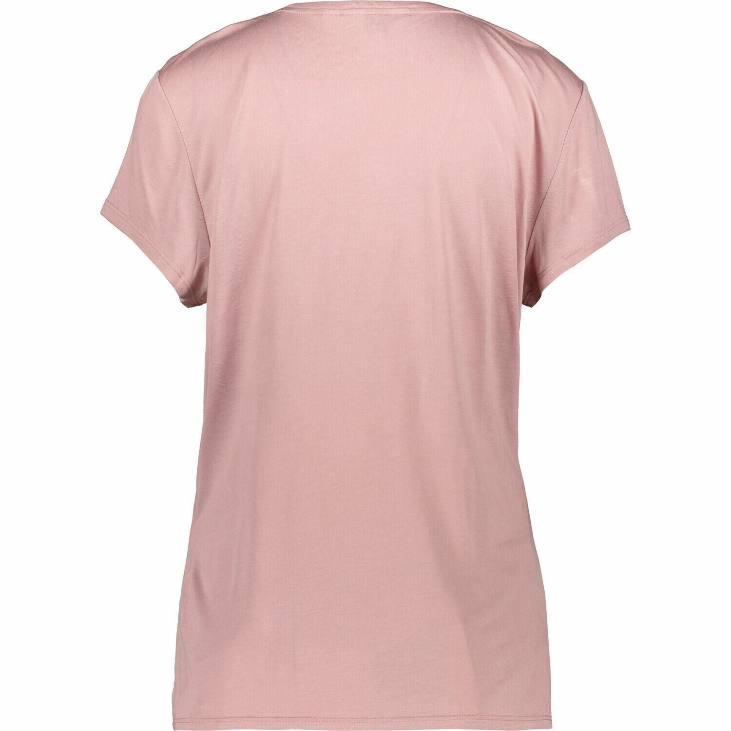 TED BAKER Women's ANAHITA 'Ted Says Relax' Tee, Pink, size S /Ted size 1