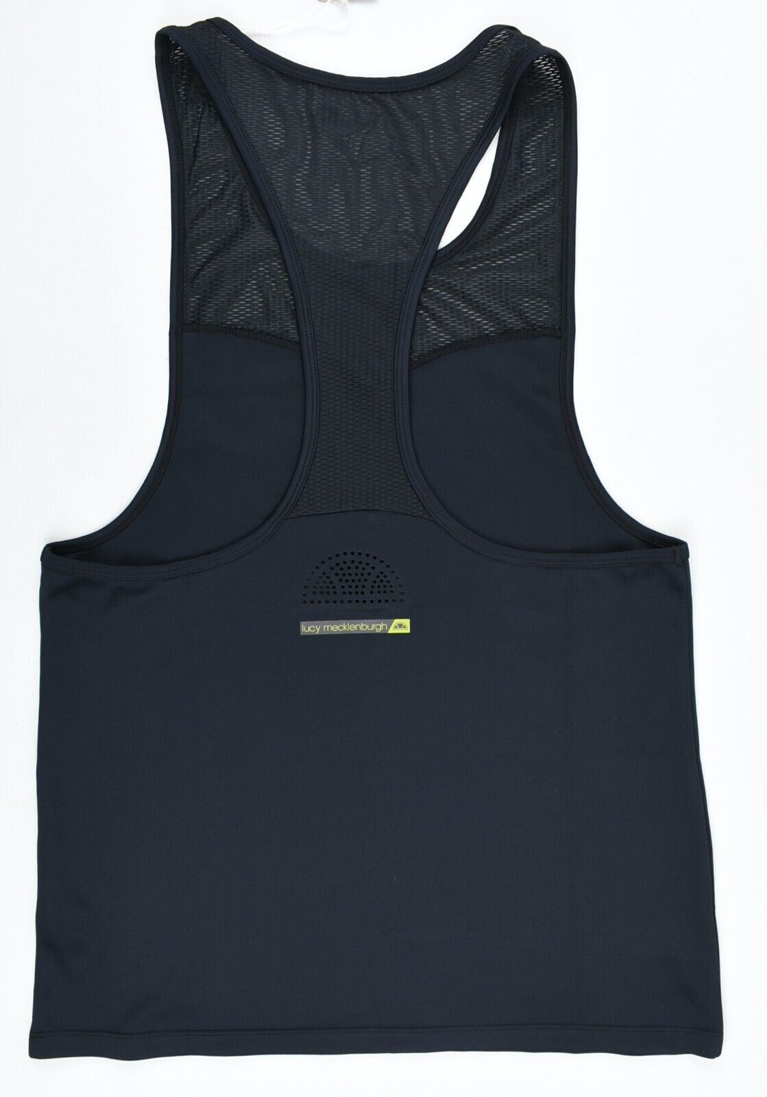 ELLESSE x LUCY MECKLENBURGH Women's SALTARE VEST Work-Out Top, Black, size UK 10