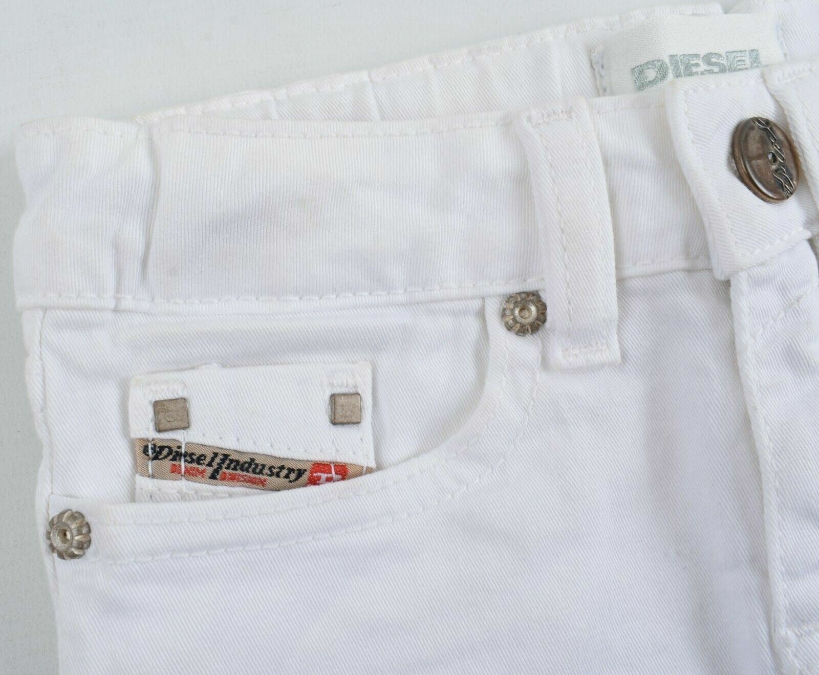 DIESEL Girls' Kids' Mini Skirt, Off-White, size 2 years