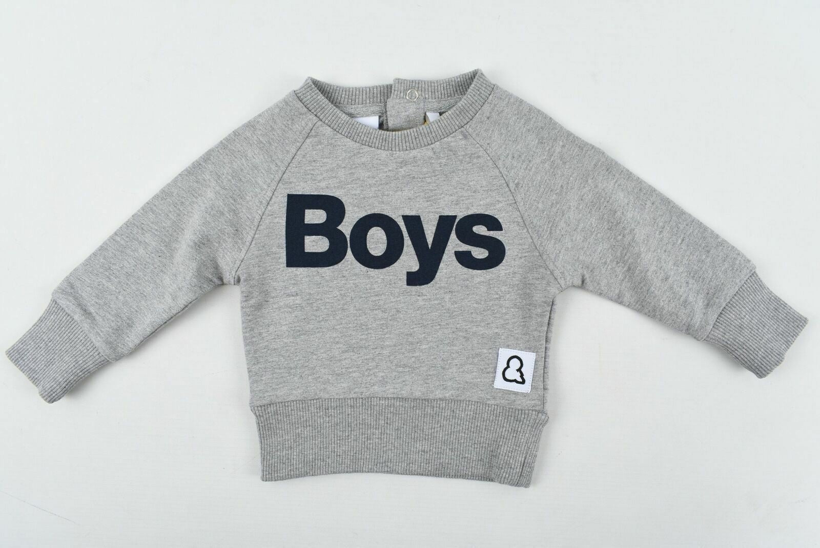 'BOYS & GIRLS' Boys Crew Neck Long Sleeved Jumper- Age 3-6 Months
