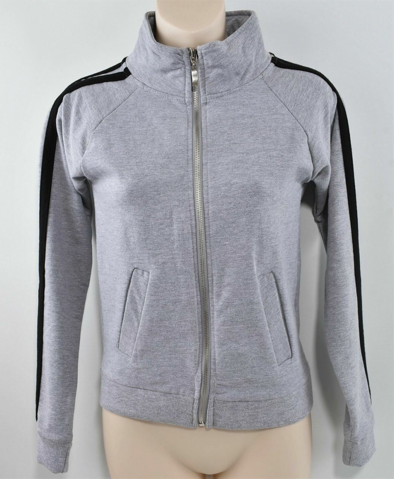 PARISIAN Women's Girl's Grey Zip-Up Sweatshirt- Size UK 6