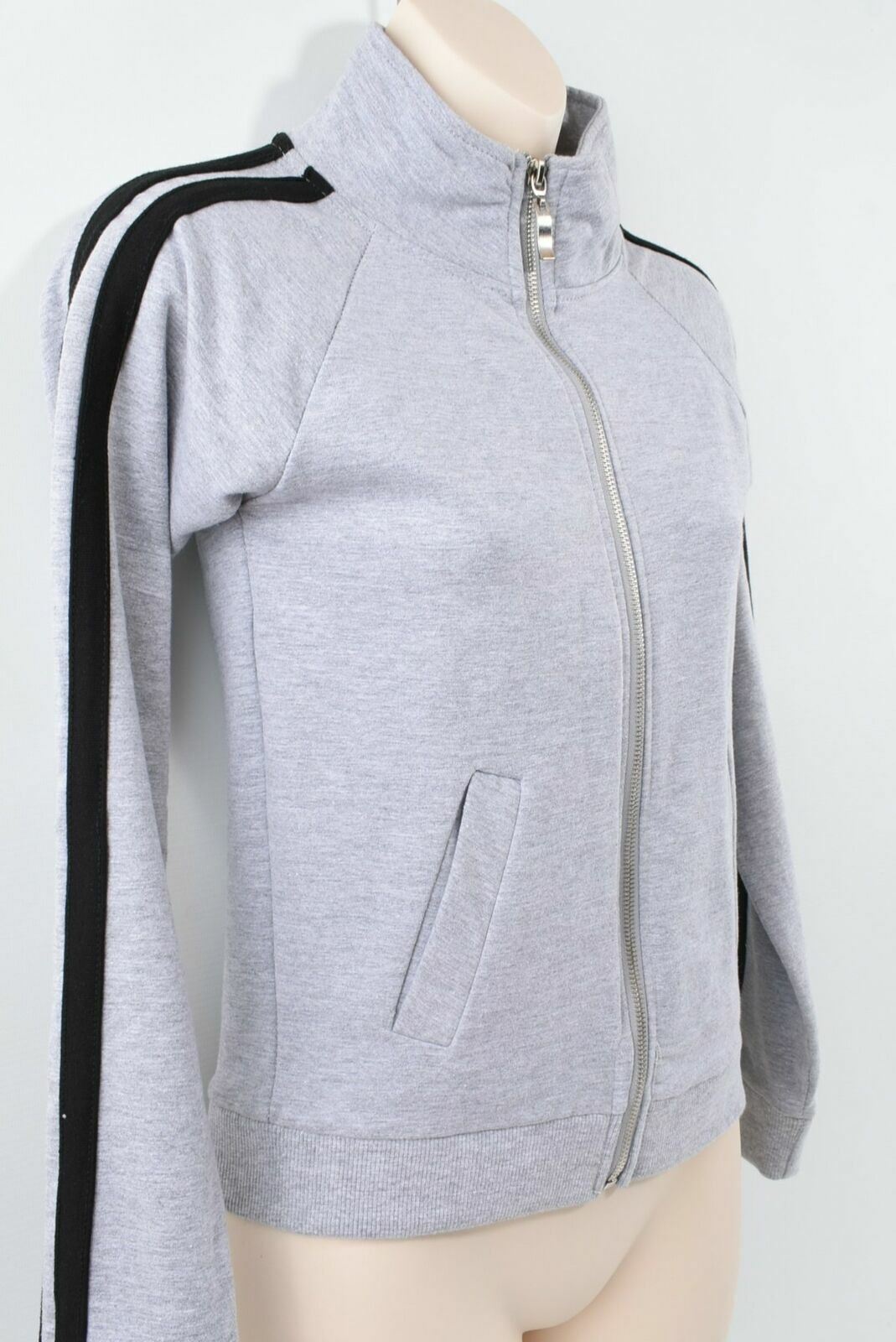 PARISIAN Women's Girl's Grey Zip-Up Sweatshirt- Size UK 6