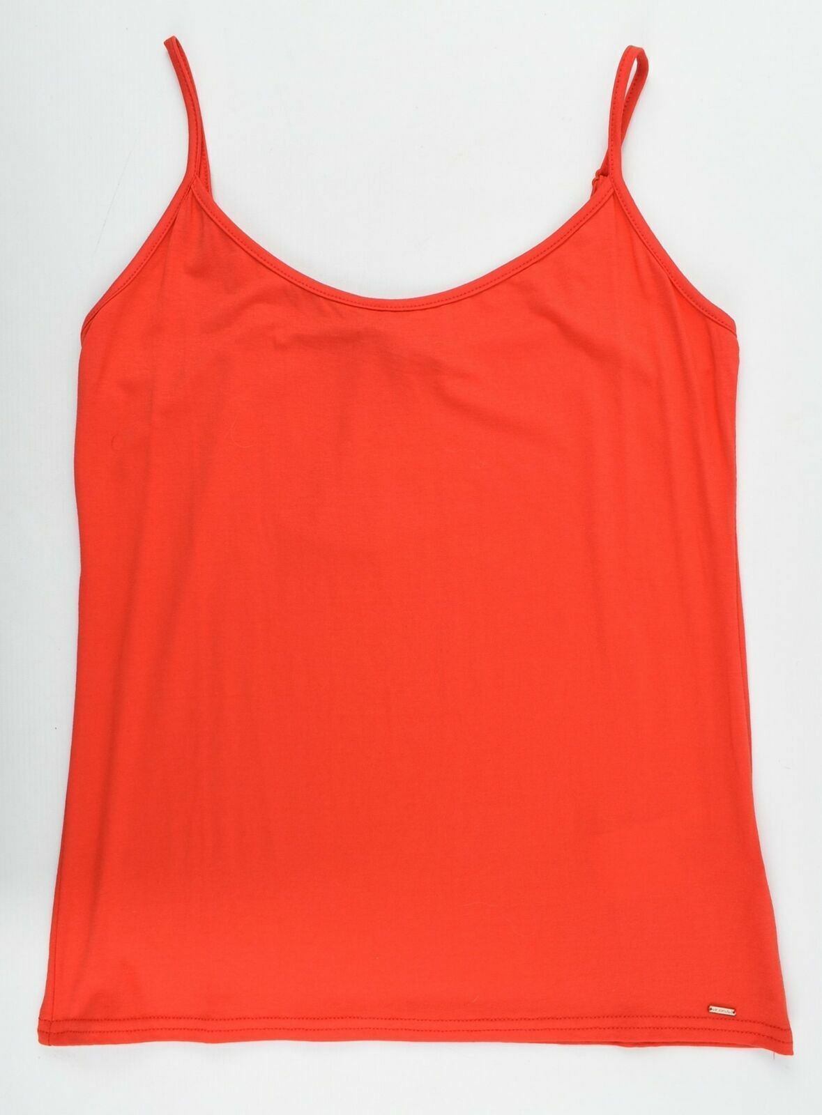 MORGAN Women's Bright Red Strappy Vest Top - UK 12 - US 10