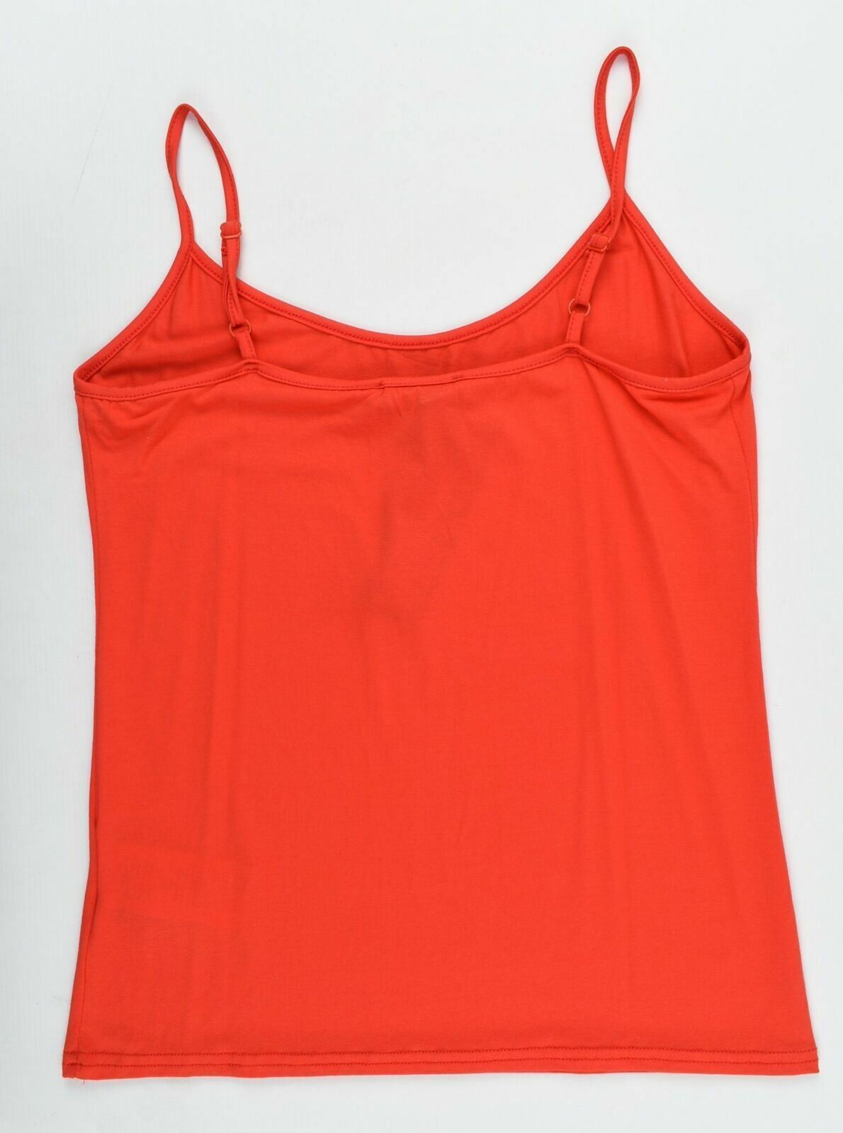 MORGAN Women's Bright Red Strappy Vest Top - UK 12 - US 10