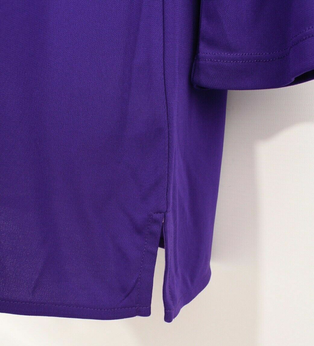 LAUREN RALPH LAUREN Womens 3/4 Sleeve Top, Violet, size LARGE