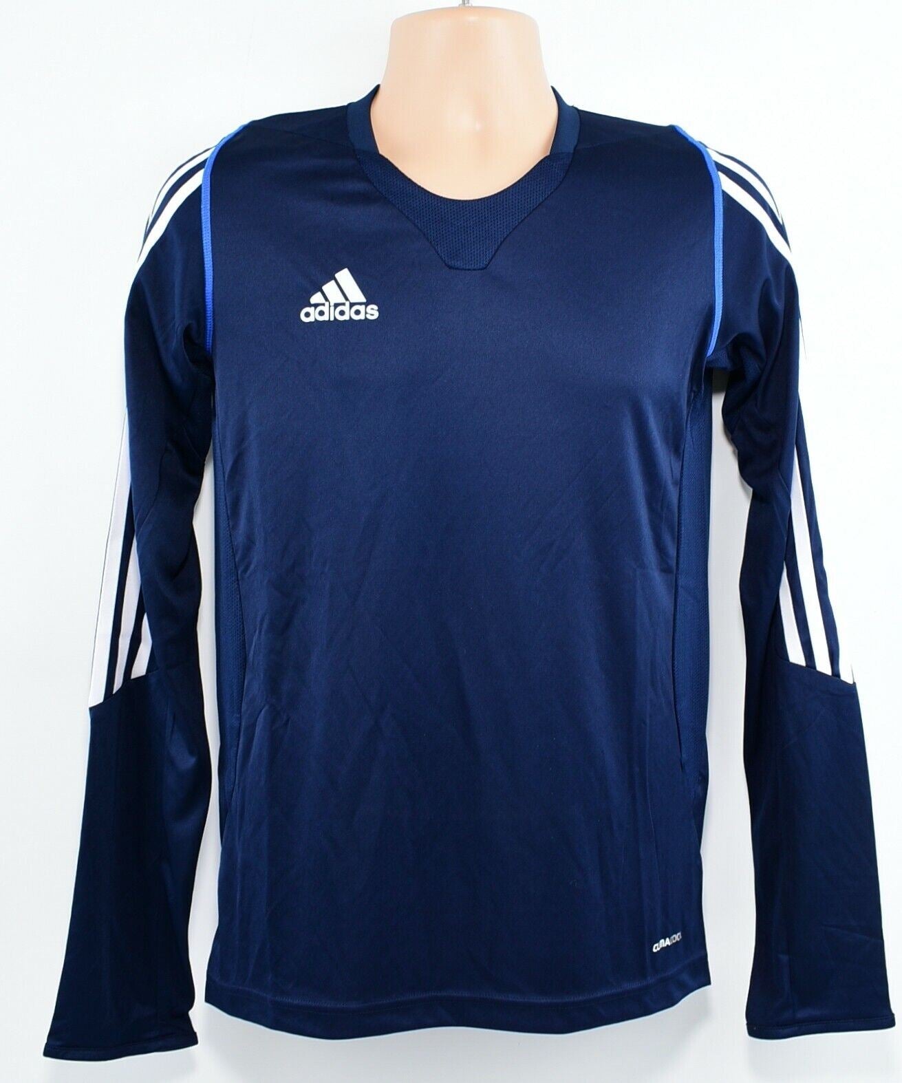 ADIDAS Men's Active Wear Long Sleeve Sports Top, Blue, size M