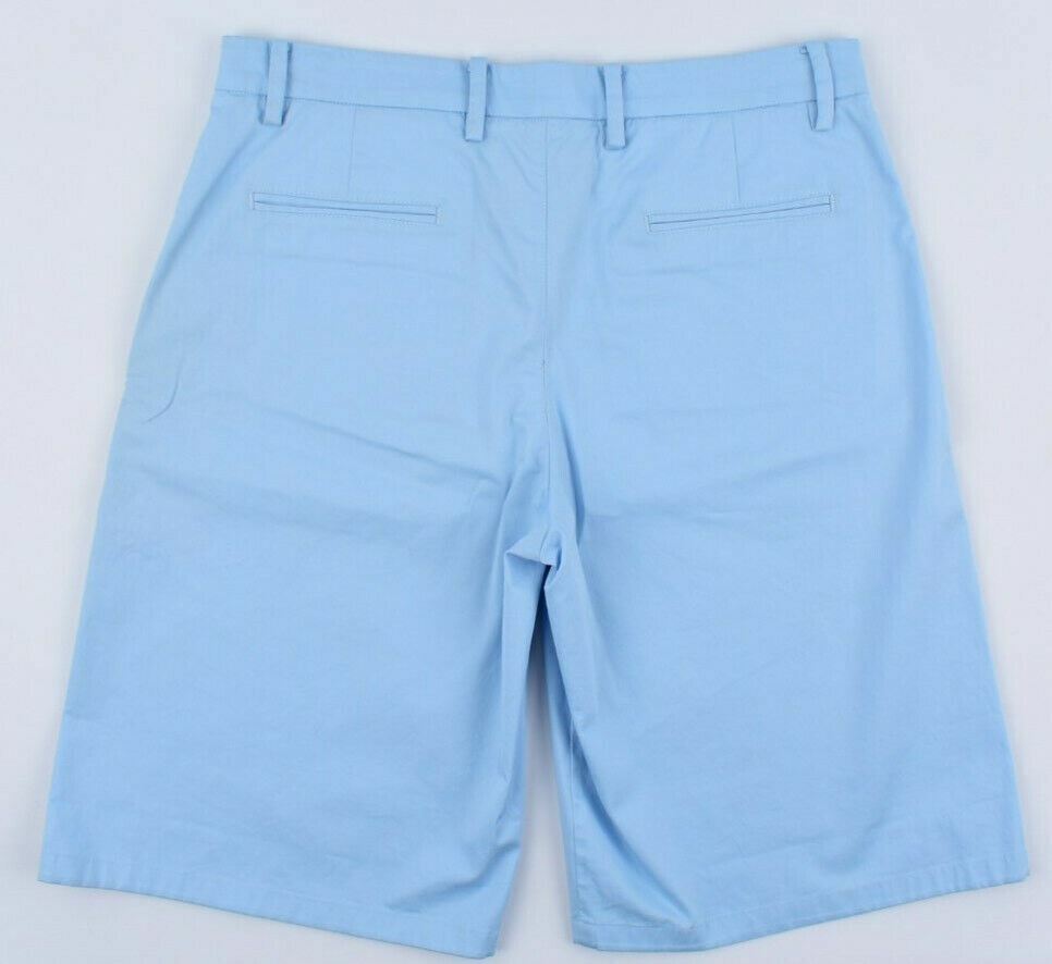 NÂ°21 Women's OVERSIZED Bermuda Shorts, Light Blue, Cotton, size UK 8 / IT 40