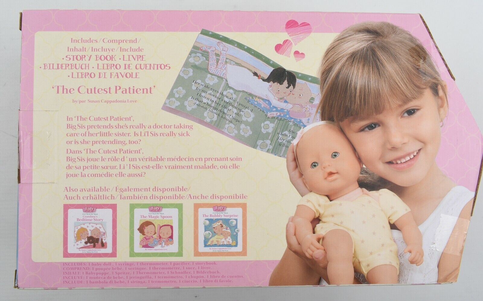 BABY SWEETHEART - Sweetly Scented Baby Doll w Accessories - The Cutest Patient