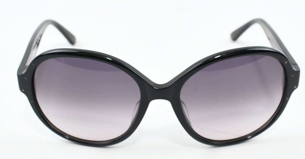 SONIA RYKIEL Women's Hand Made Black Frame Sunglasses, Embellished Arms