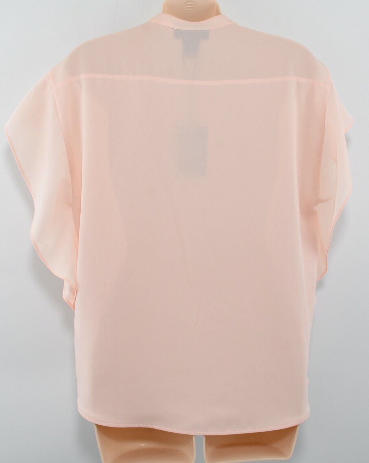 DKNY Women's Blush Peach Colour Blouse Top, size UK 10-12