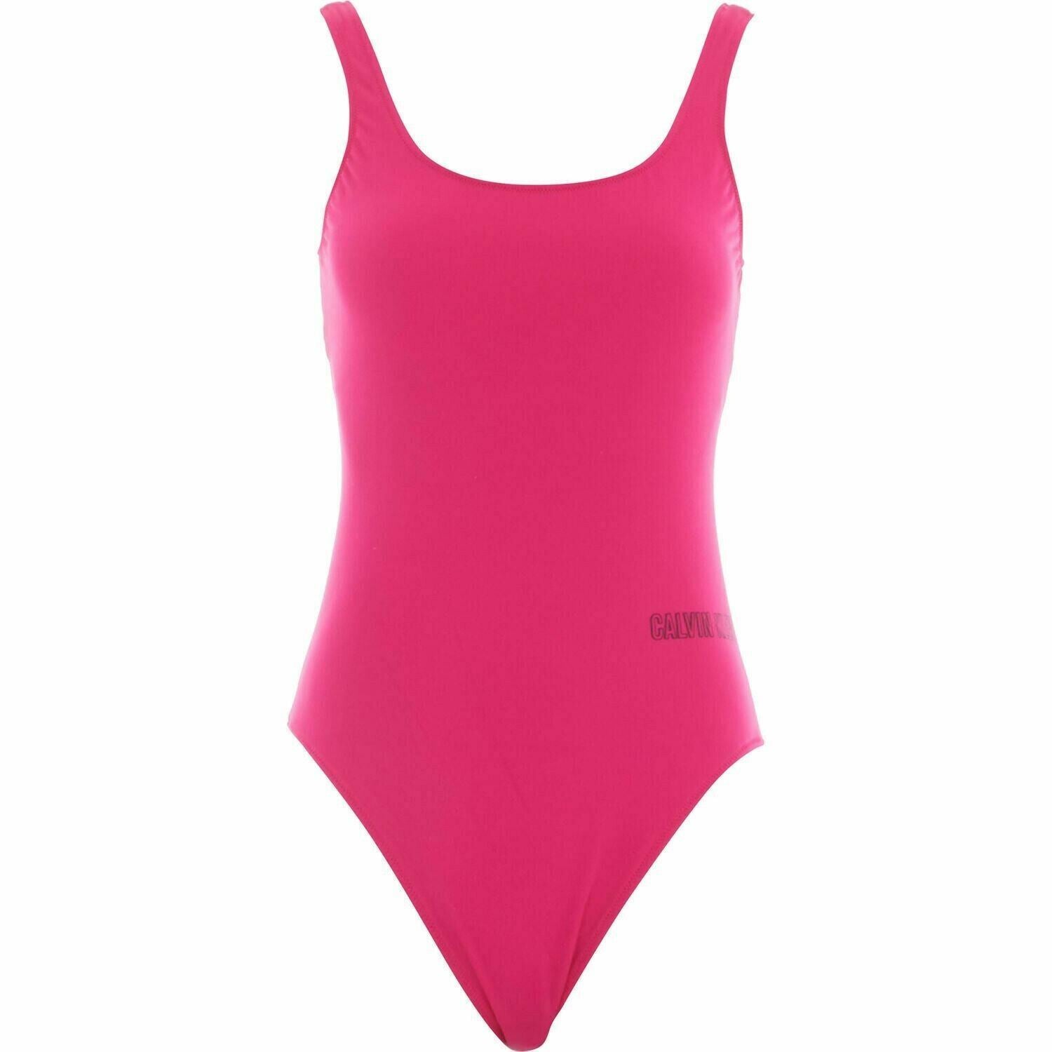 CALVIN KLEIN Women's One Piece Swimsuit, Pink, size XS