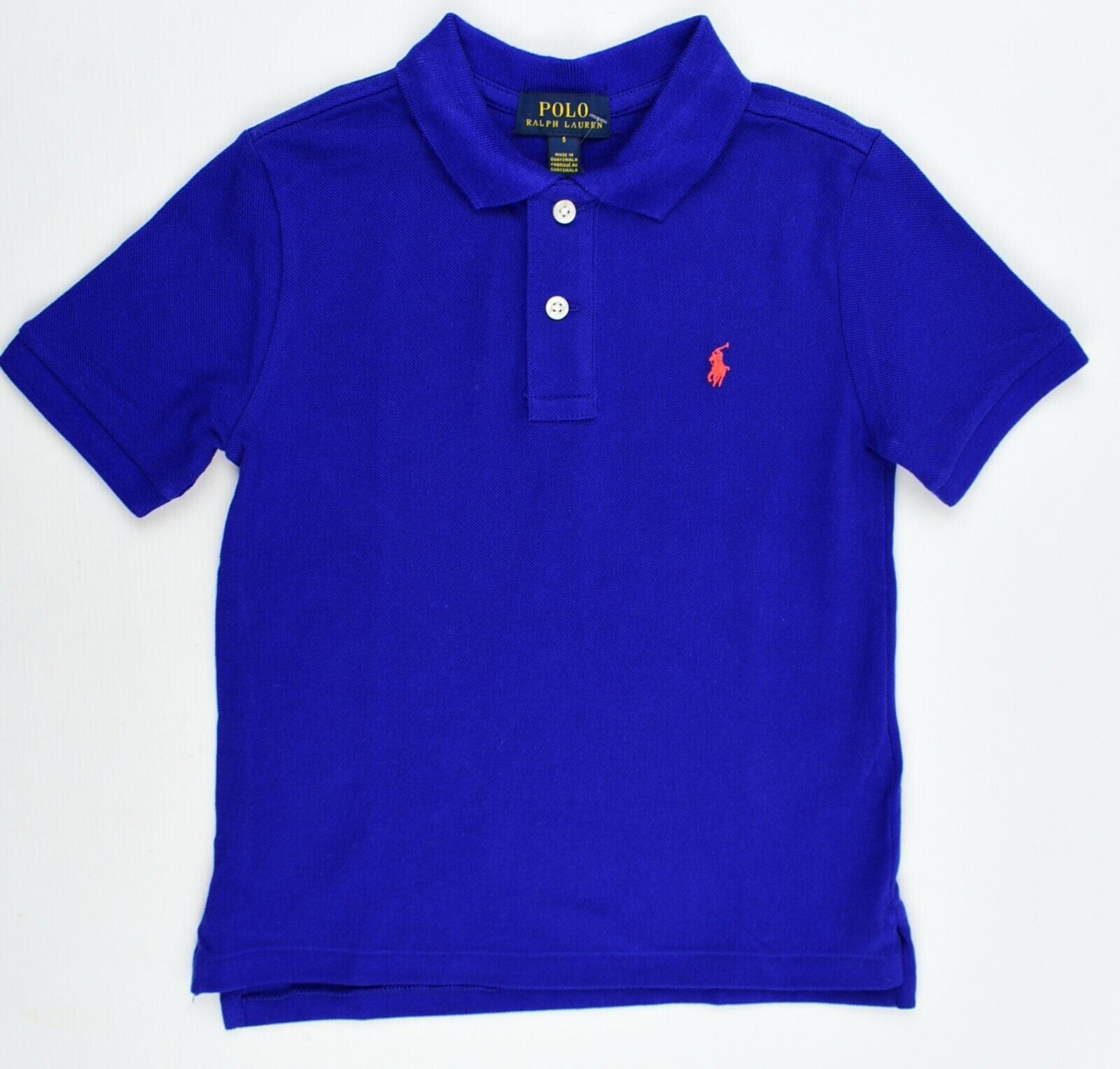 POLO RALPH LAUREN Boys' Kids' Polo Shirt, Royal Blue - size 5 years