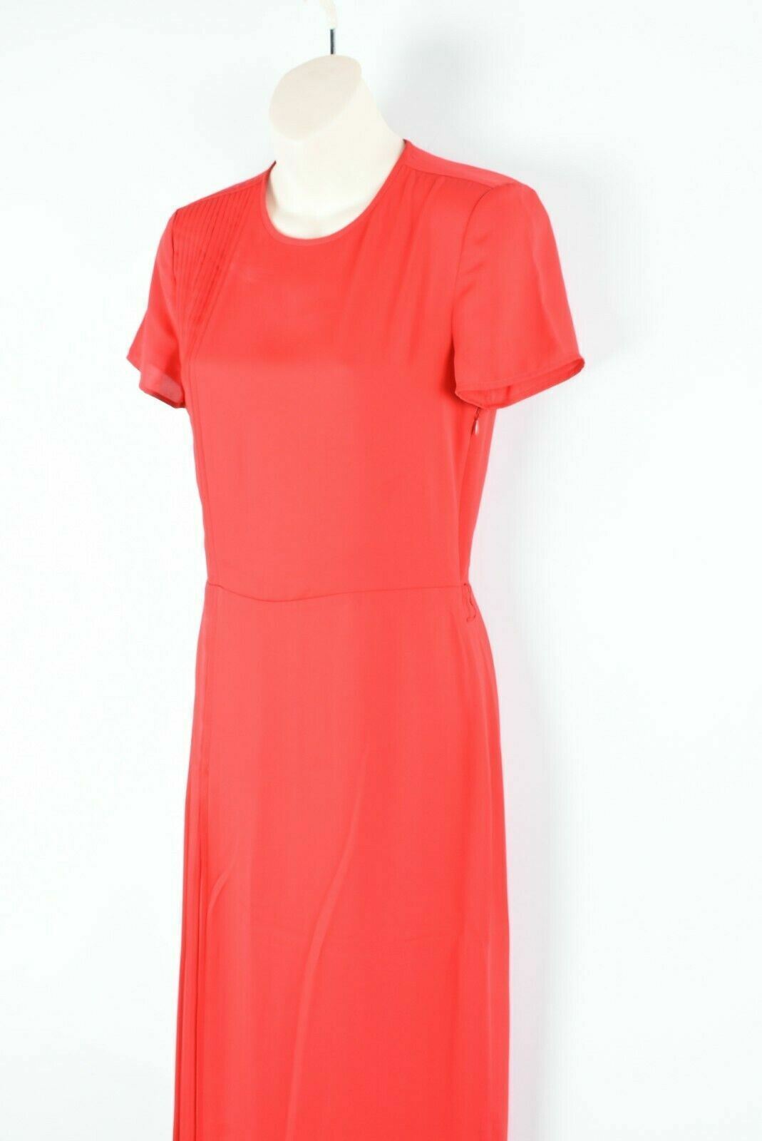 TOMMY HILFIGER Women's NALISE Red Long Maxi Dress, size UK 6 to UK 8