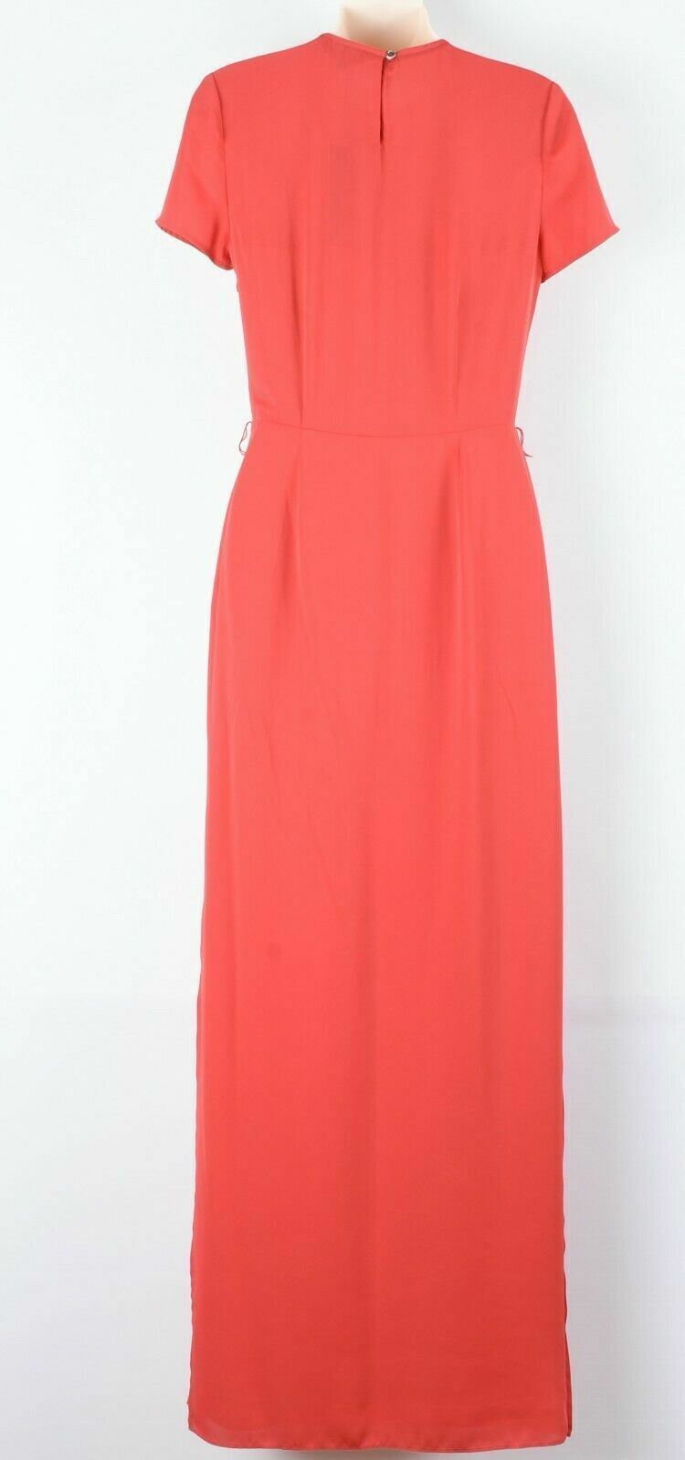 TOMMY HILFIGER Women's NALISE Red Long Maxi Dress, size UK 6 to UK 8