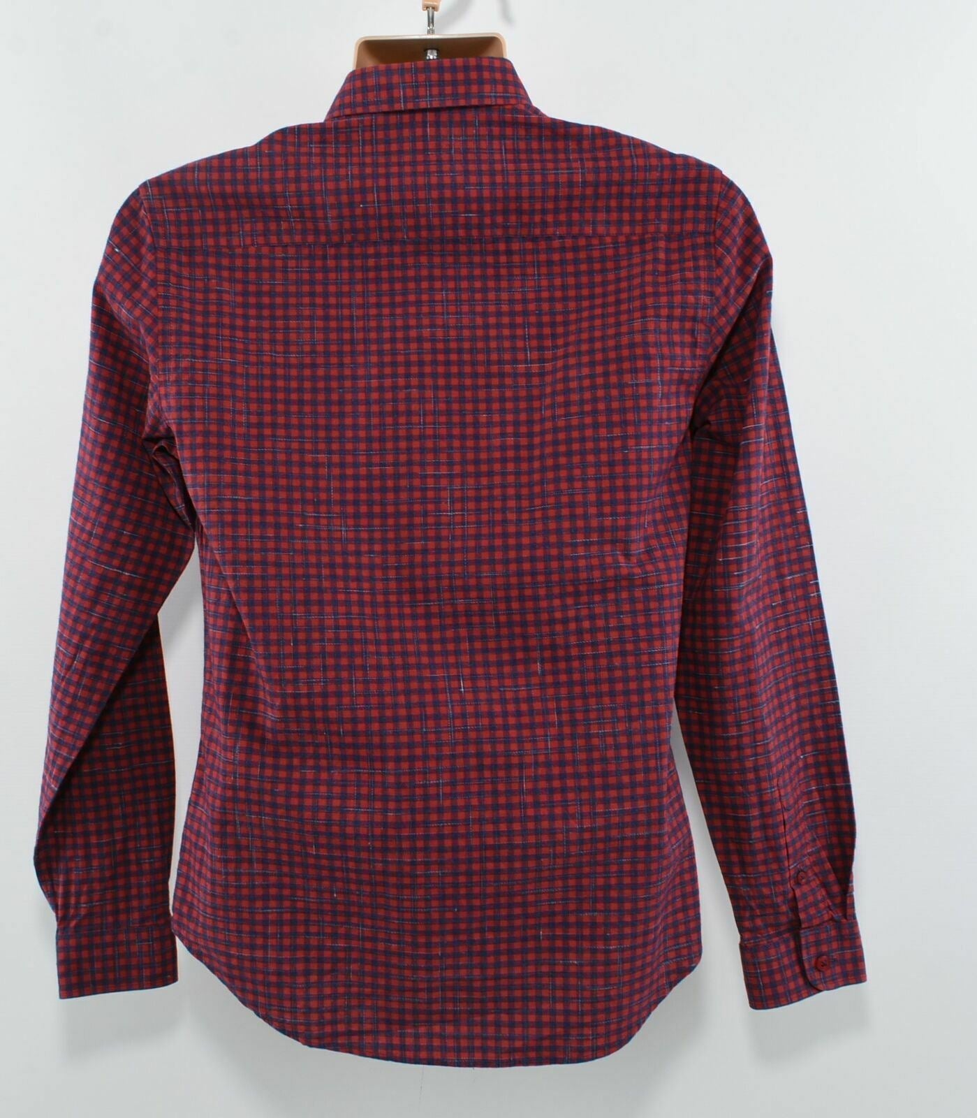 CARVEN Women's Checked Long Sleeve Button Down Shirt Size 37 UK 8 to UK 10