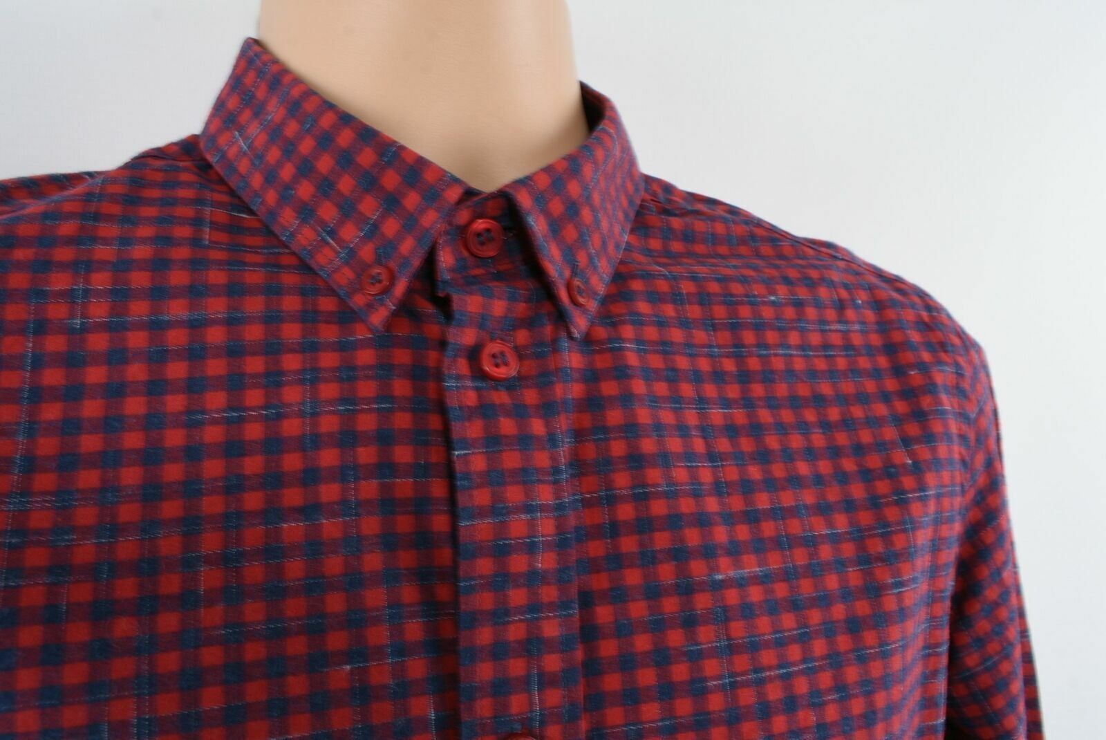 CARVEN Women's Checked Long Sleeve Button Down Shirt Size 37 UK 8 to UK 10
