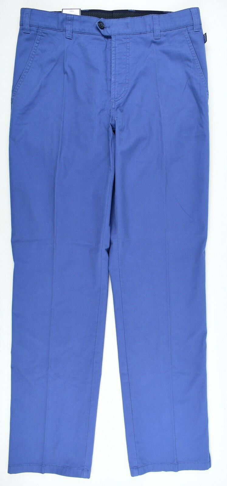 BRUHL Men's VENICE Casual Trousers Chino Pants, Blue, size W32 / EU 48