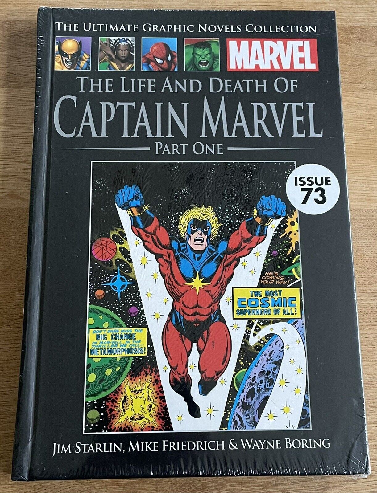 The Life & Death of Captain Marvel Part1 Issue 73 No.XXIV Marvel Graphic Novel