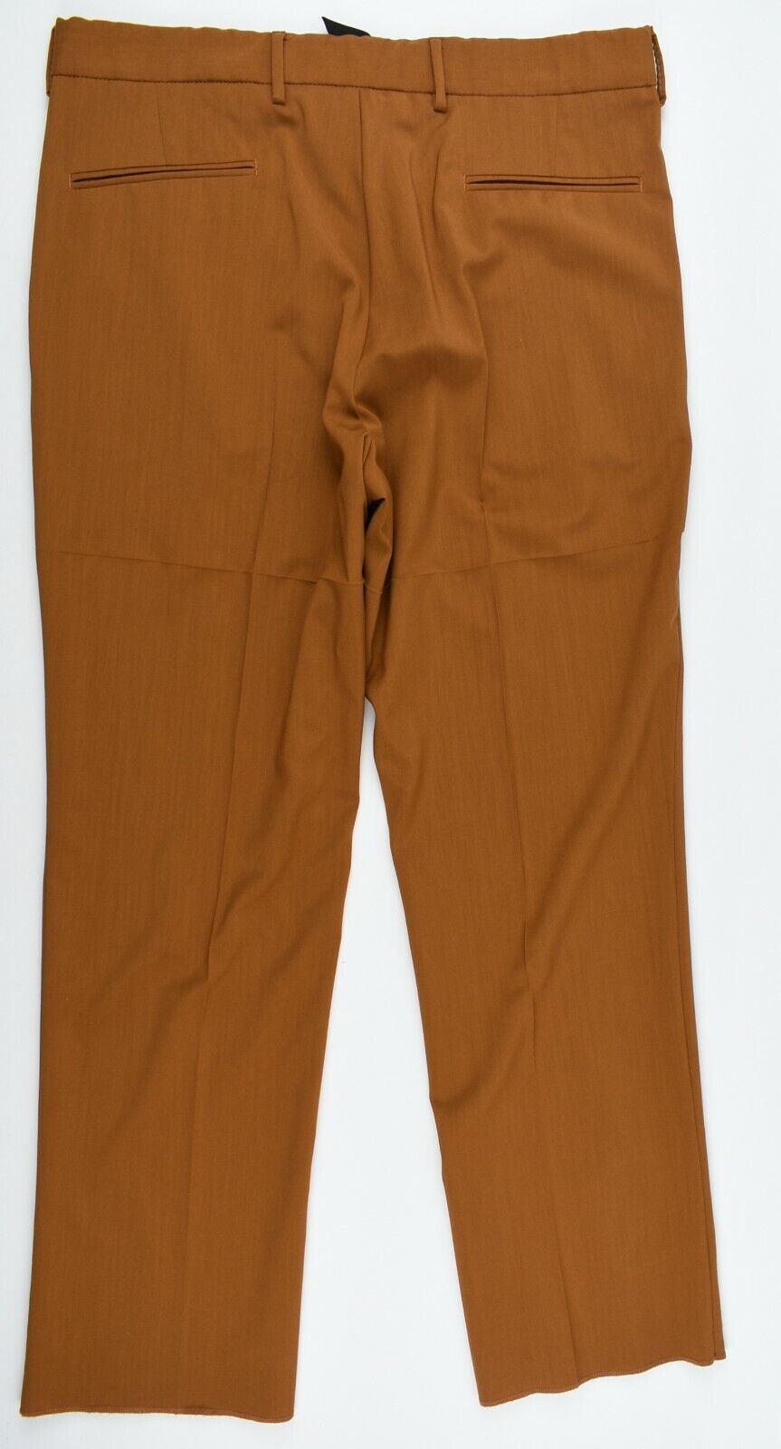 NÂ°21 Men's Lightweight 100% Wool Brown Trousers Pants, size W36 short