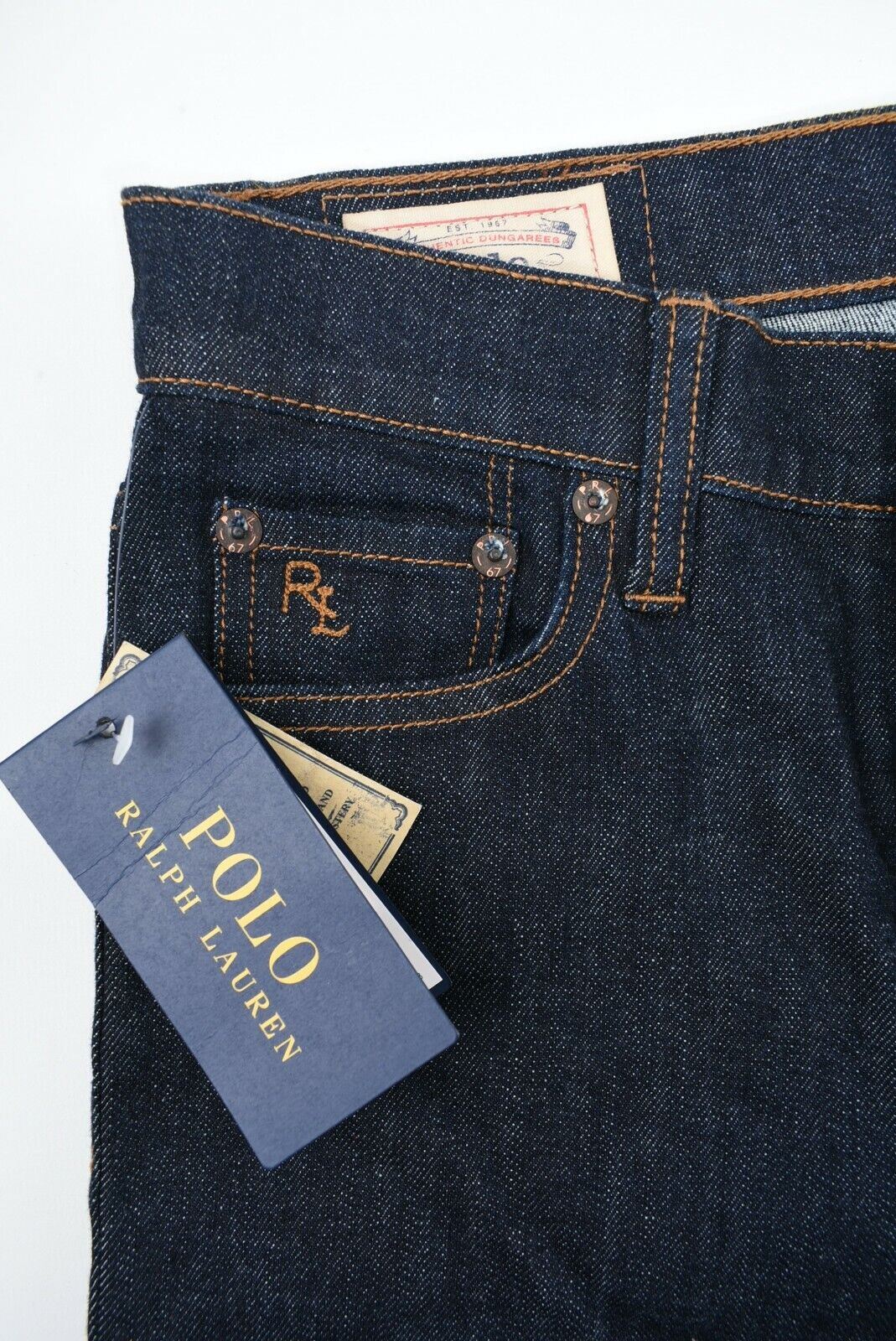 POLO RALPH LAUREN Women's Bootleg Jeans, Blue, size W25