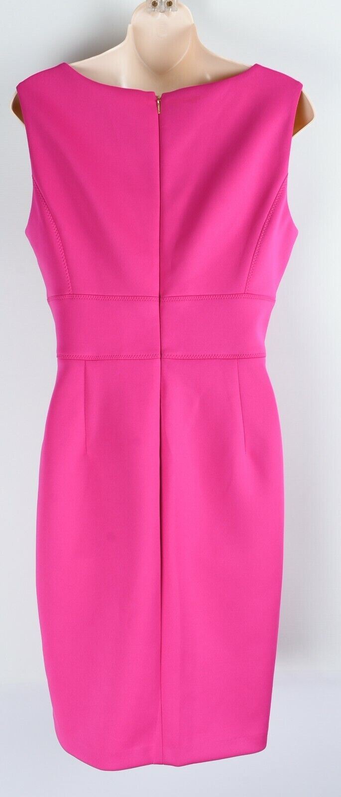 DKNY Women's Hot Pink Sheath Dress, size UK 14