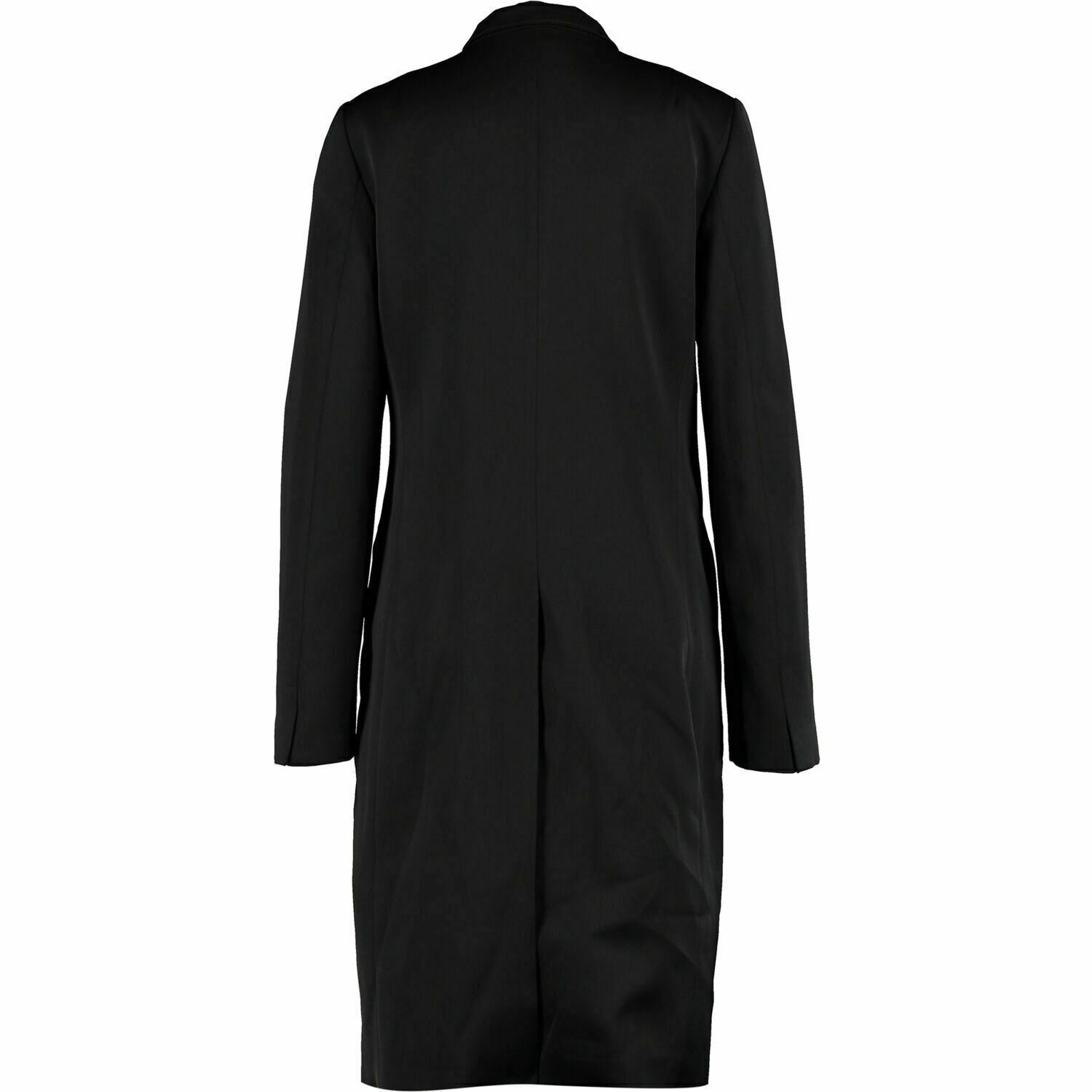 ALLSAINTS Women’s NEHRU SATIN Coat, Jacket, Black, size UK 10