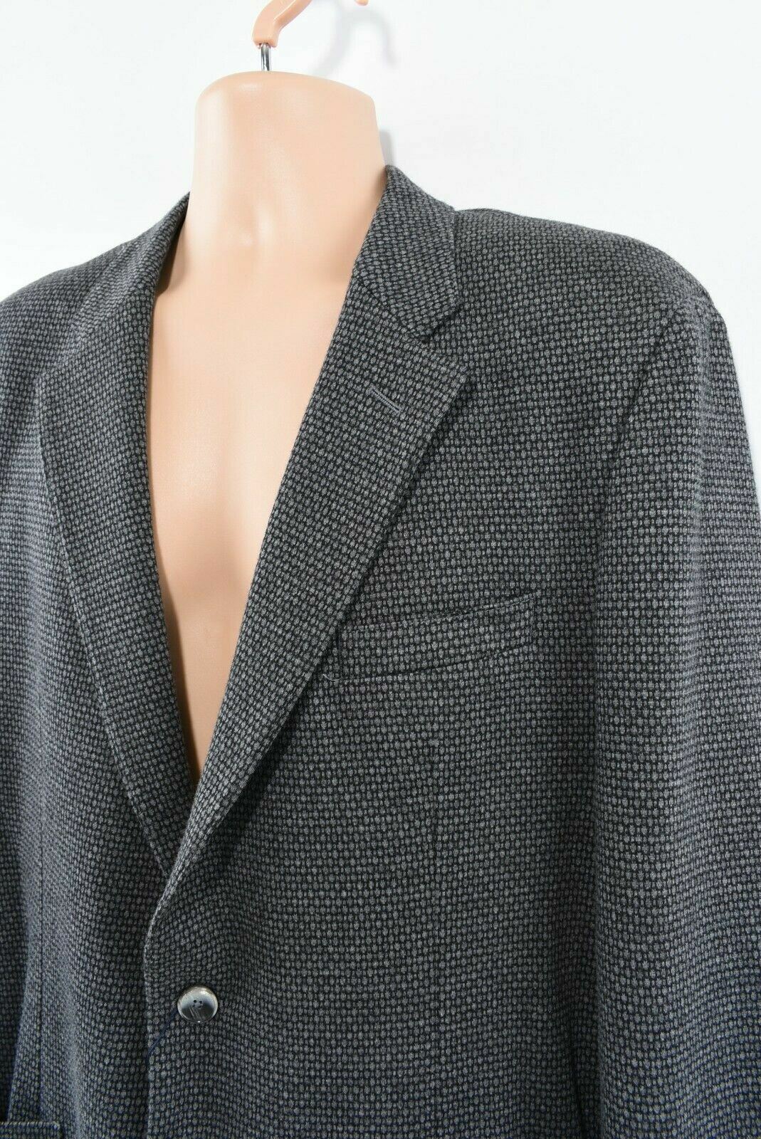 TOMMY HILFIGER Men's Casual Tailored Blazer Jacket, Textured Grey, size 40