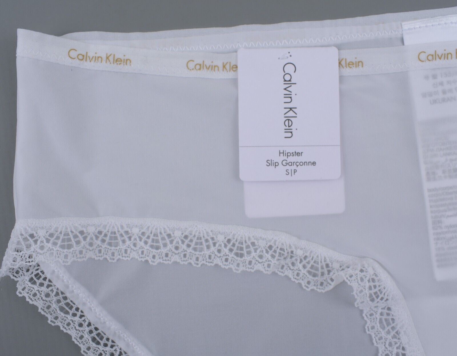 CALVIN KLEIN Underwear: Bottoms Up Women's Hipster Knickers, White, size S