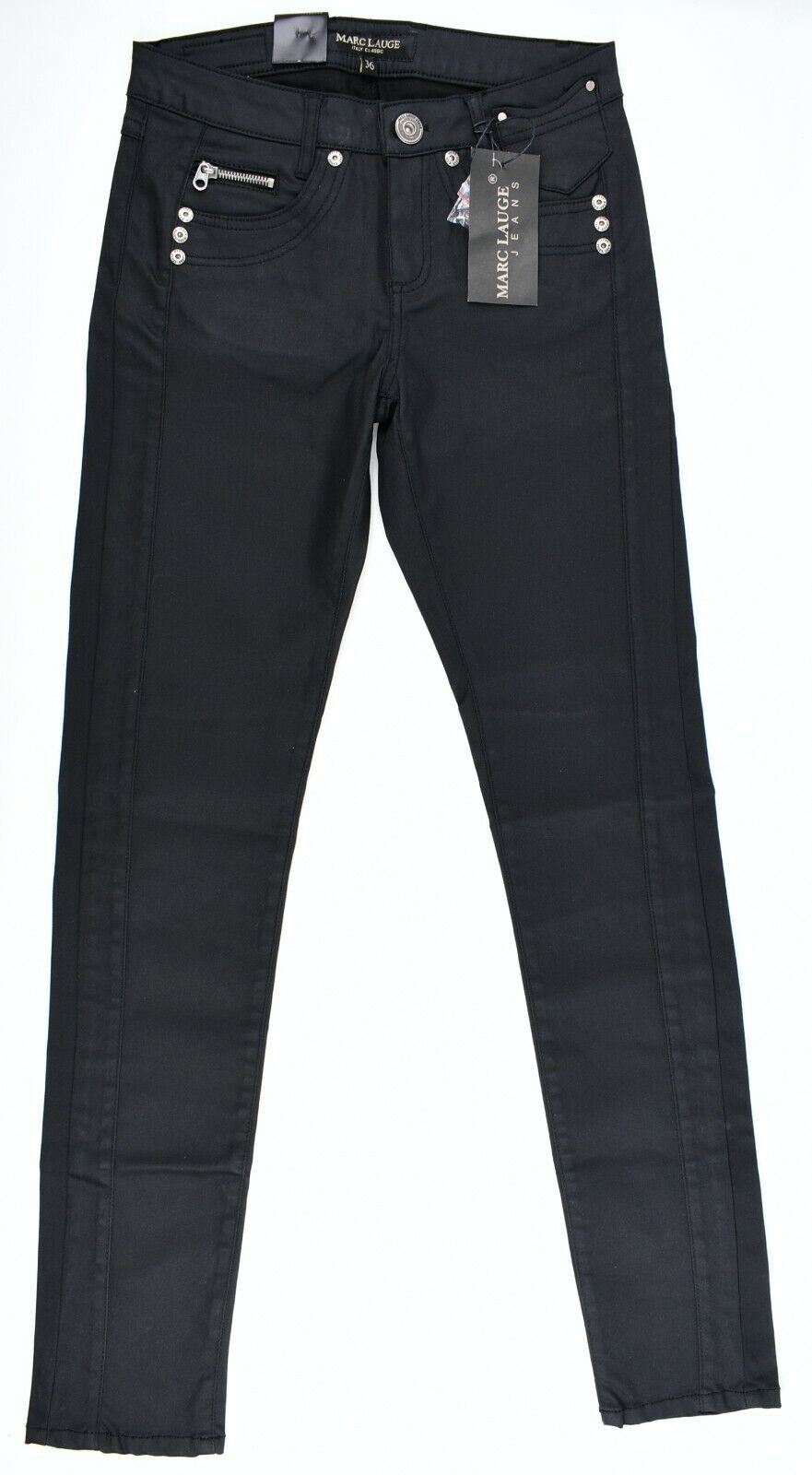 MARC LAUGE Women's MILLE Black Skinny Jeans, size W26 L34