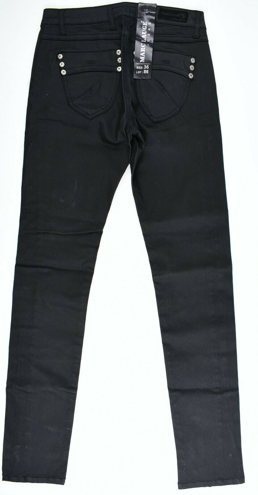 MARC LAUGE Women's MILLE Black Skinny Jeans, size W26 L34