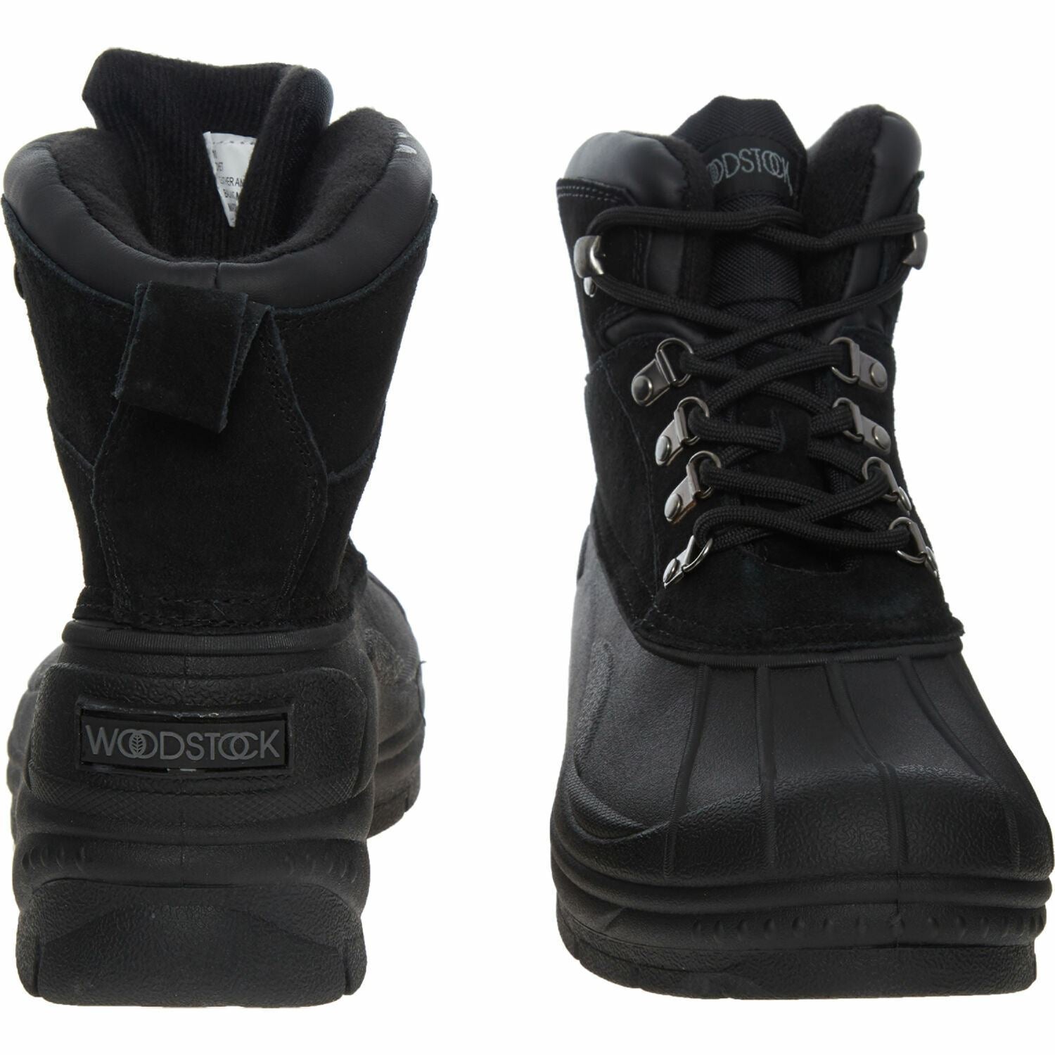 WOODSTOCK Men's CHET Black Thermolite Boots, size UK 12