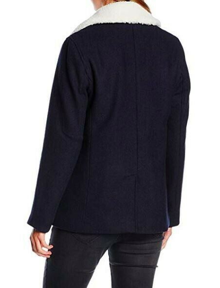 LEVI'S Women's Wool Blend Peacoat Coat /Jacket, Midnight Blue, size L