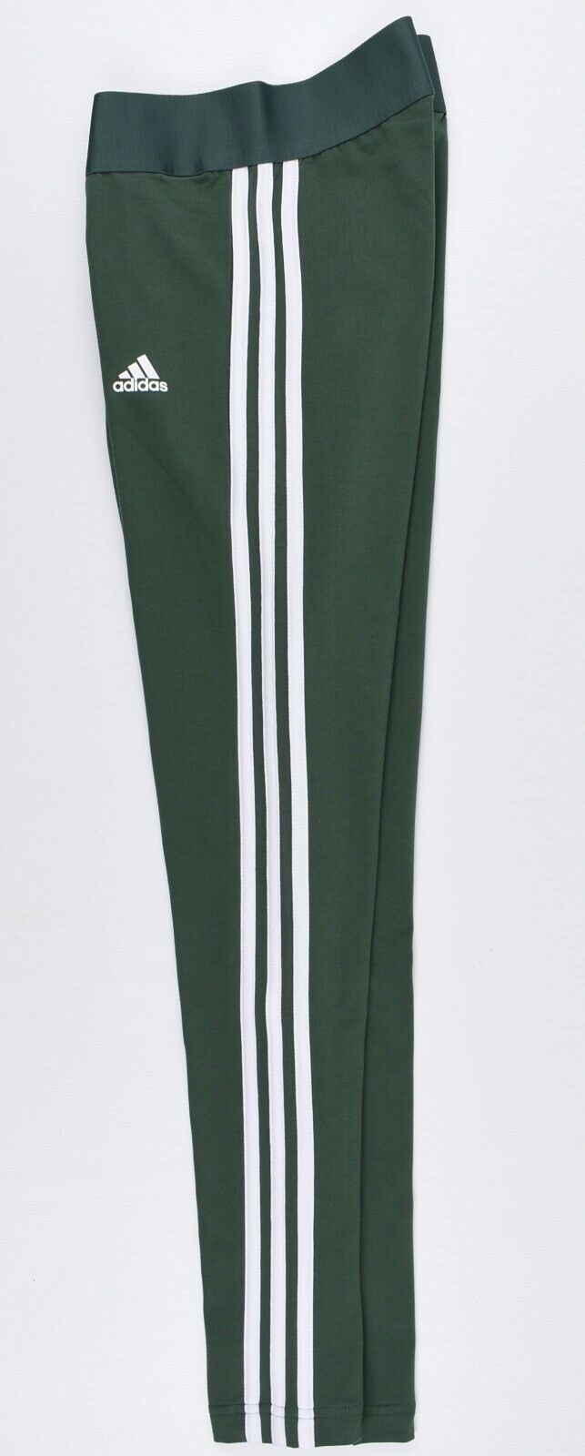 ADIDAS Women's 3 Stripes Cotton Leggings, Green Oxide, size XS (UK 4-6)