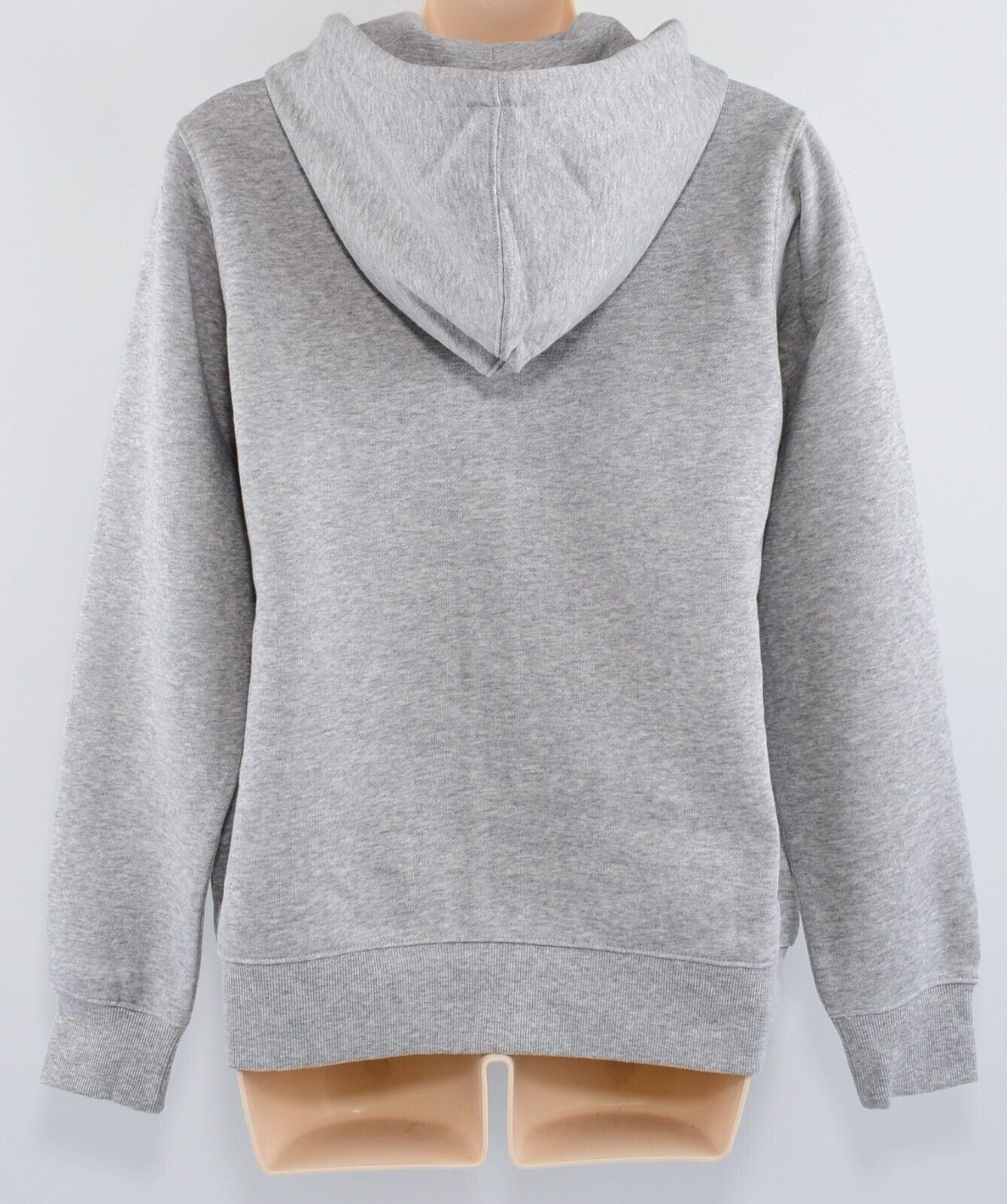NEW BALANCE Women's Full Zip Hoodie Jacket, Grey Heather, size S (UK 10)