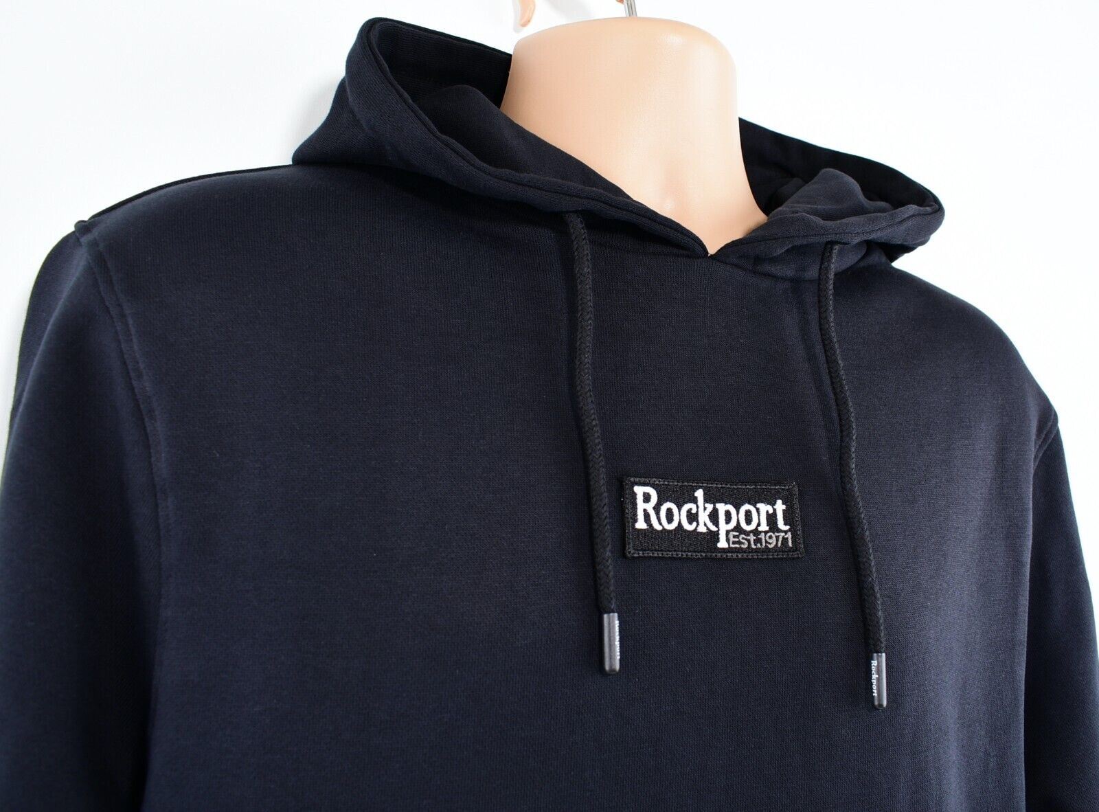 ROCKPORT - EDGE Men's Hooded Sweatshirt, Hoodie, Black, size M