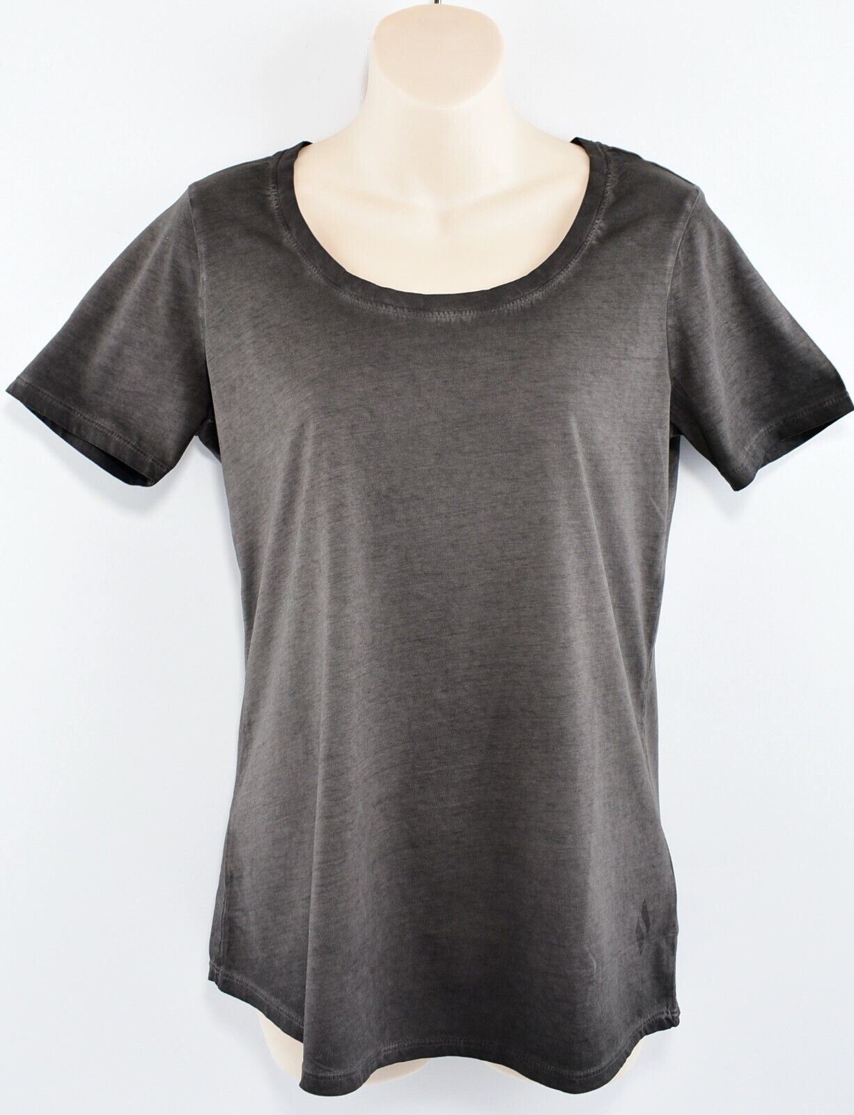 SKECHERS Women's Tunic Tee, T-shirt, Washed Black, size LARGE