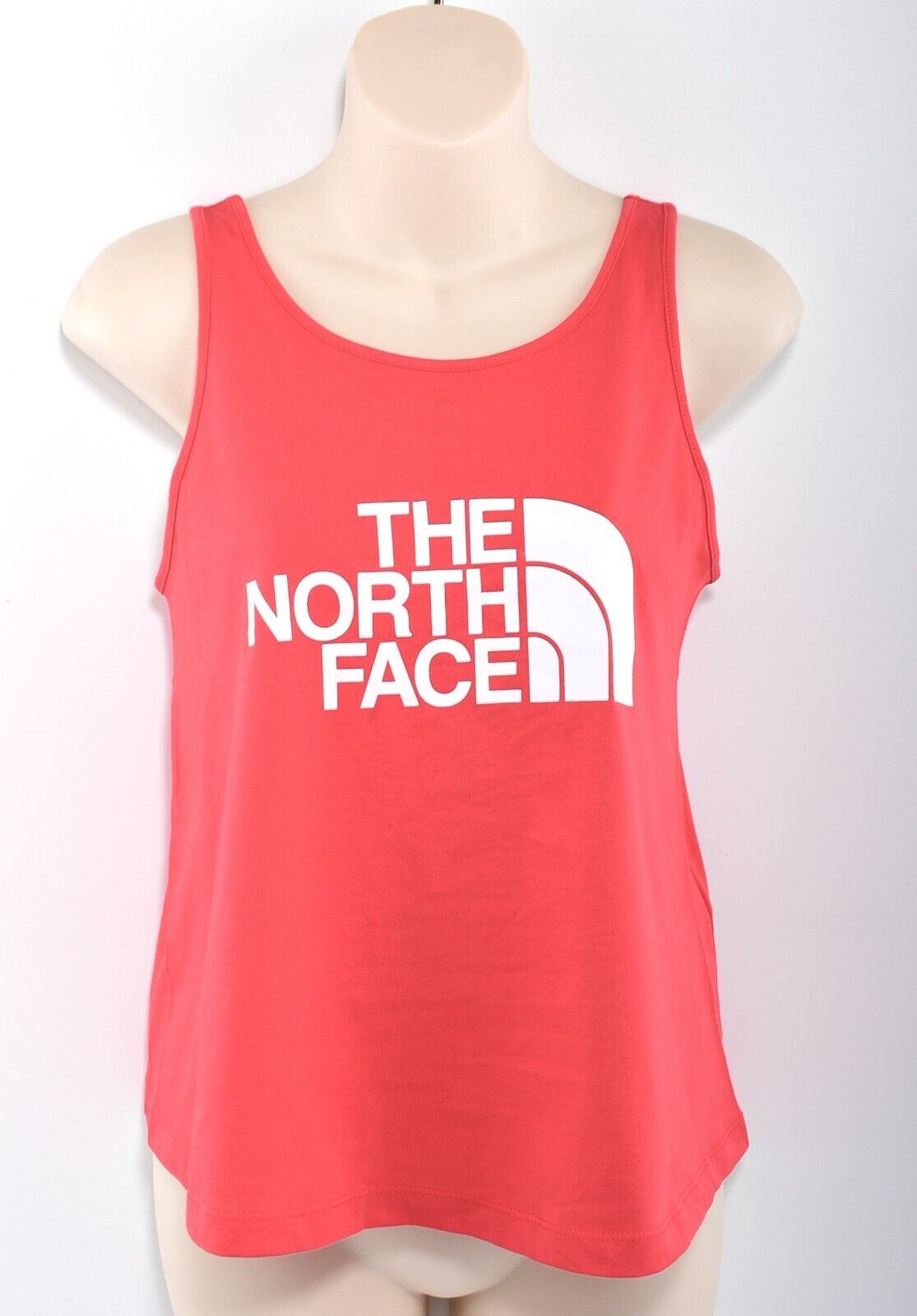 THE NORTH FACE Women's EASY TANK Sleeveless Tank Top, Horizon Red size S (UK 10)