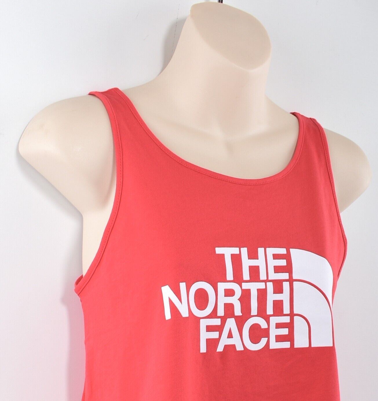 THE NORTH FACE Women's EASY TANK Sleeveless Tank Top, Horizon Red size S (UK 10)