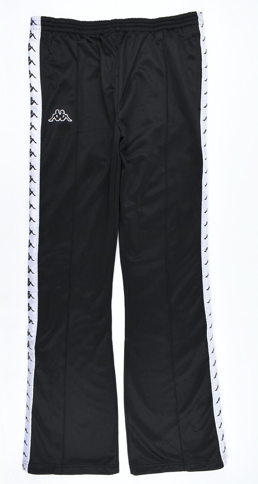 KAPPA Women's BANDA WASTORIA SNAP Joggers, Black, size L (UK 14)