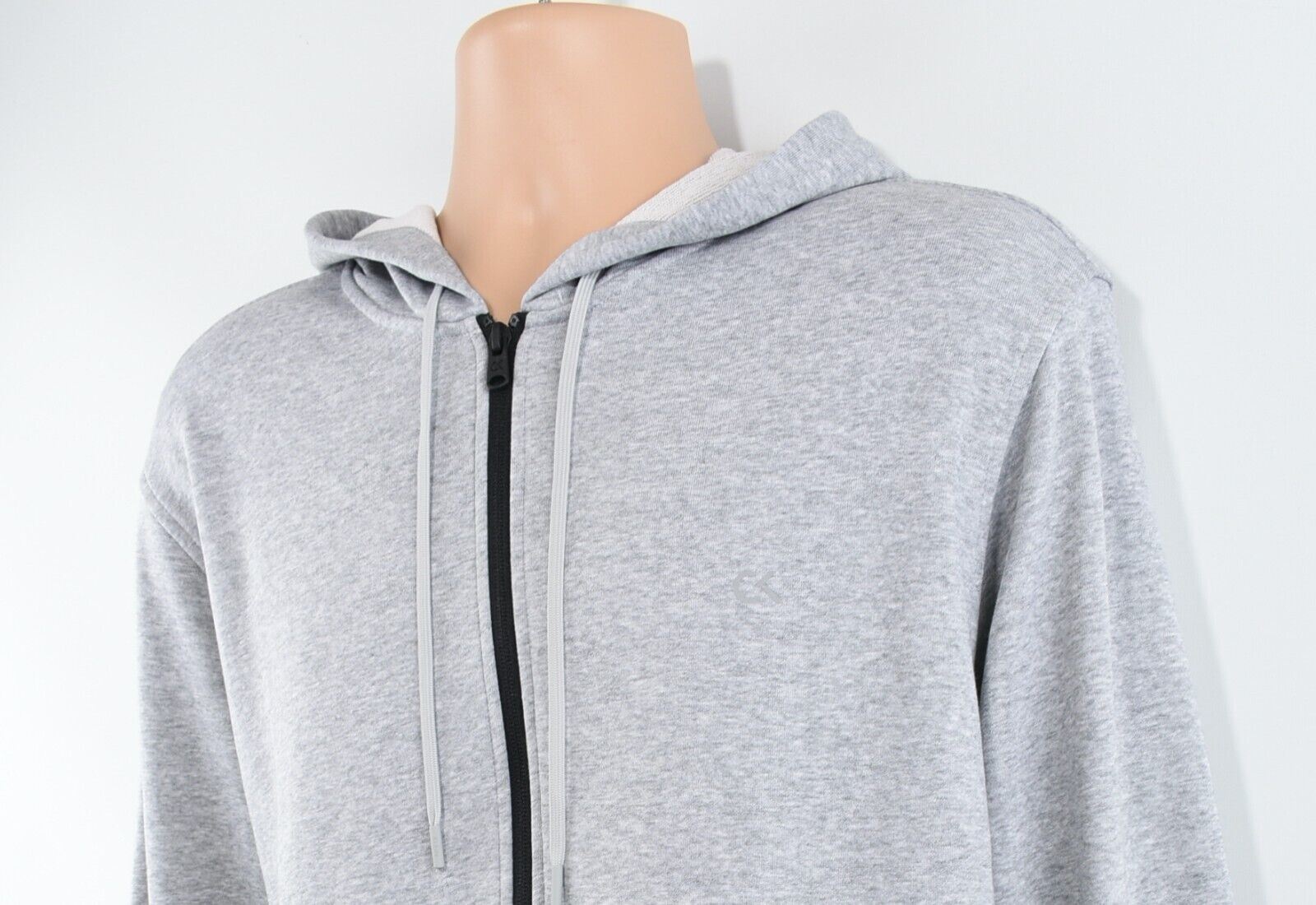 CALVIN KLEIN Performance Men's Full Zip Jacket, Hoodie Sweatshirt, Grey, size XL