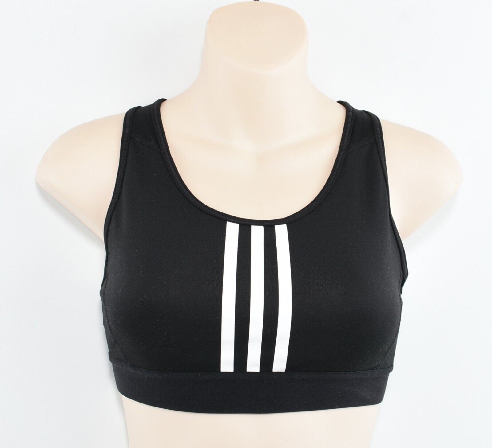 ADIDAS Women's DON'T REST 3-Stripes Sports Bra, Black, size XS (UK 4-6)