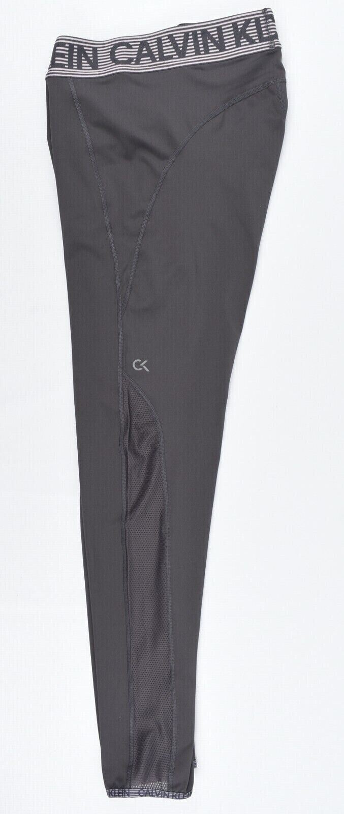 CALVIN KLEIN PERFORMANCE Women's CK Active Wick Leggings, Grey, size S (UK 10)