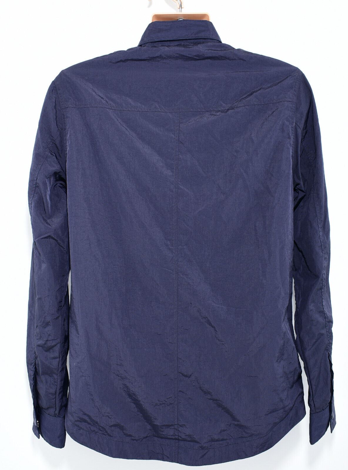 FIRETRAP BLACKSEAL Men's Shacket, Zip Shirt Jacket, Navy Blue, size M
