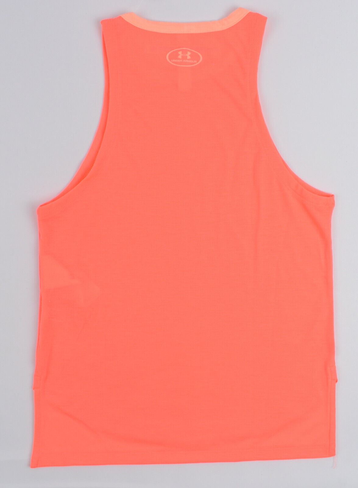 UNDER ARMOUR Girls' Threadborne Play Up Tank Top, Coral, size 7-8 years