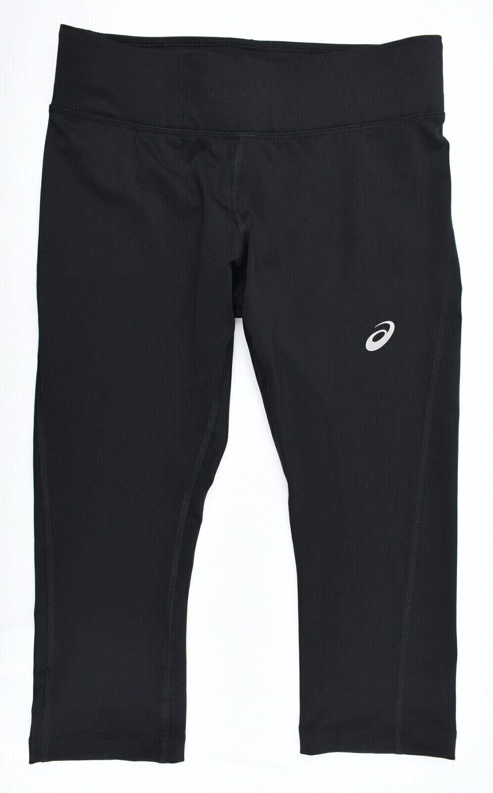 ASICS Activewear: Women's Core Run Black Capri Leggings, size S (UK 10)