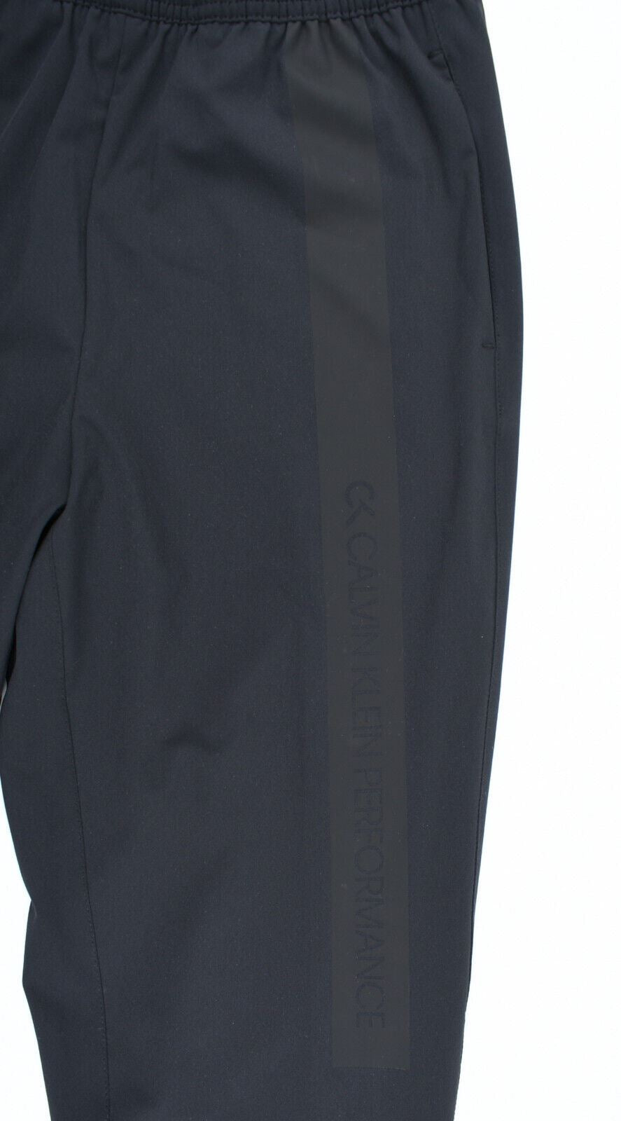 CALVIN KLEIN Performance: Women's Stripe Logo Track Pants, Black, size XS /UK 8