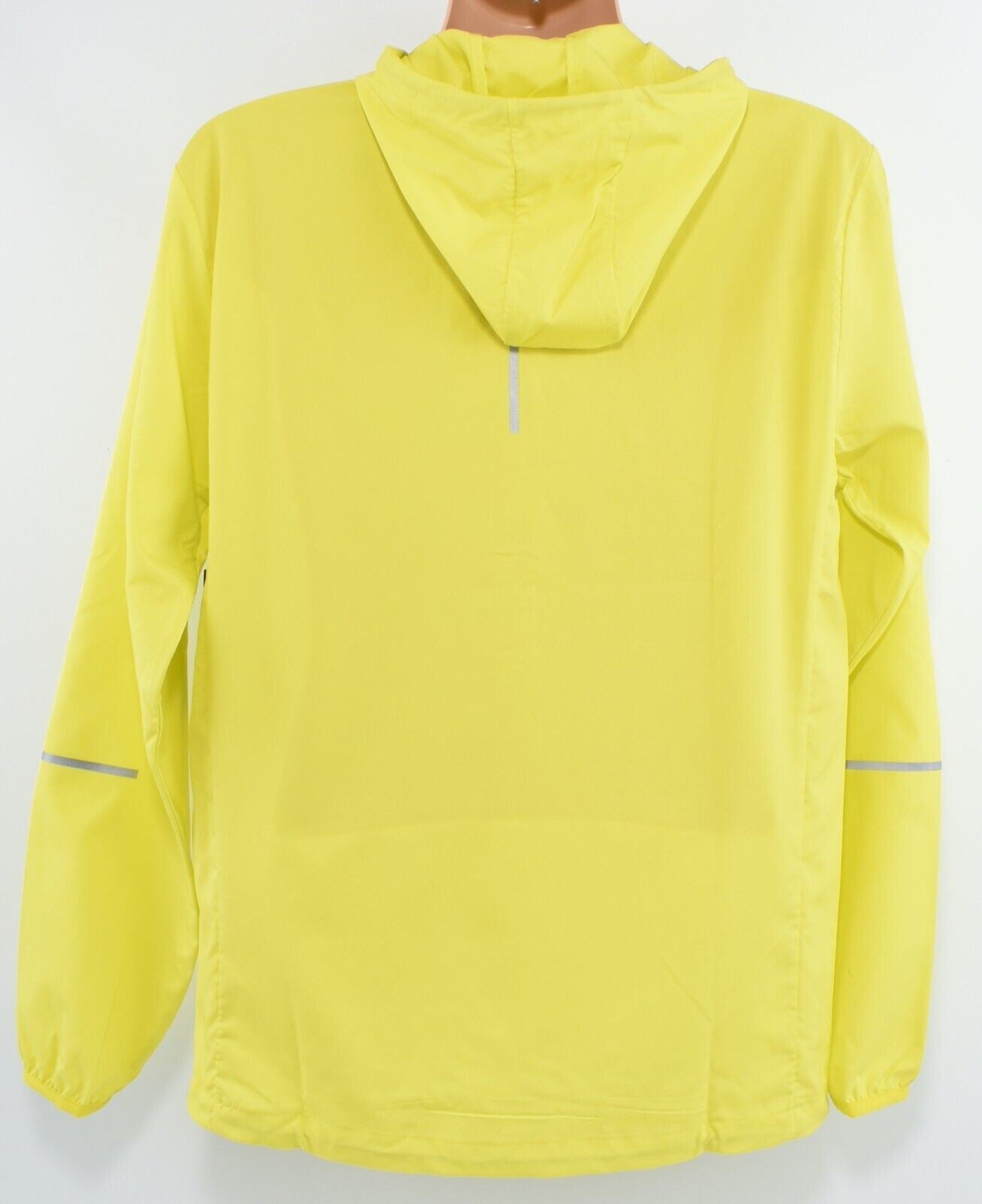 NEW BALANCE Men's Core Running Jacket, Neon Yellow, size SMALL