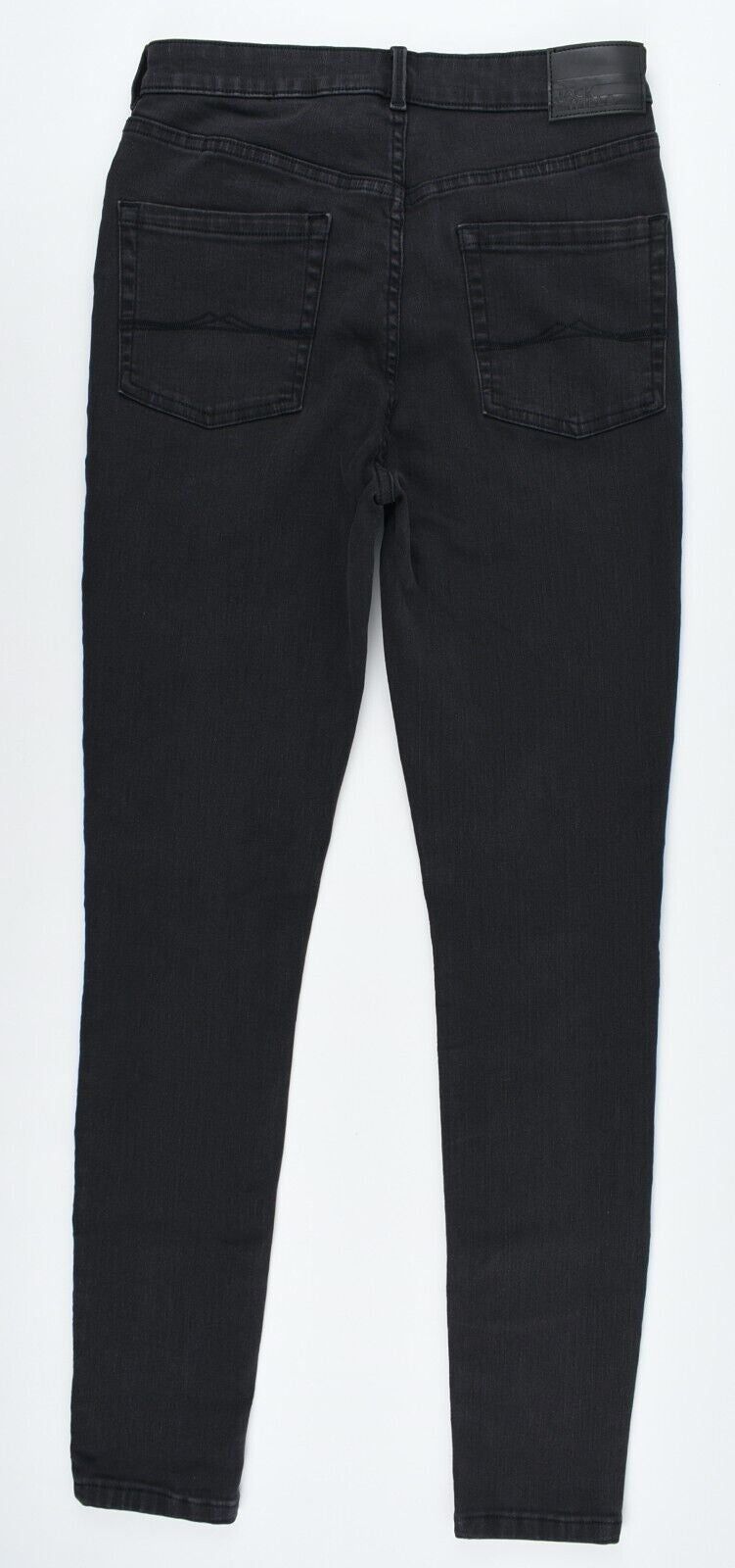 JACK WILLS Women's JAGGER High Rise Super Skinny Jeans, Black, size W28 L30