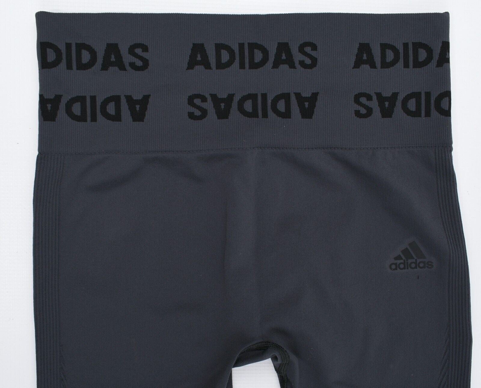 ADIDAS Women's AEROKNIT High Rise 7/8 Leggings, Dark Grey size L /UK 16-18